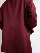 Load image into Gallery viewer, Burgundy blazer