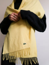 Load image into Gallery viewer, LACOSTE wool scarf