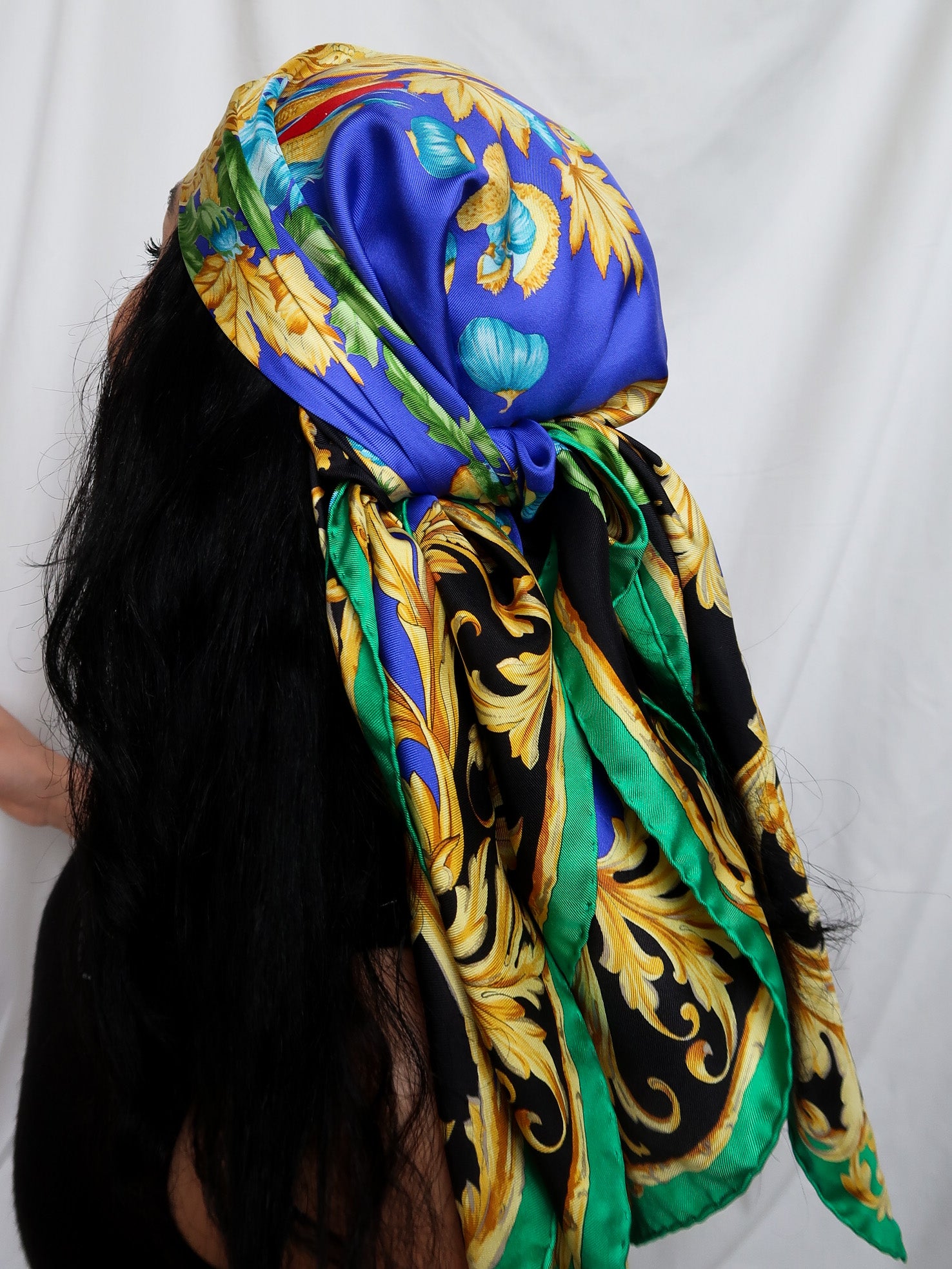ATELIER VERSACE silk scarf – lallasshop : consciously curated