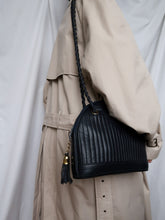 Load image into Gallery viewer, "Gabrielle" navy bag