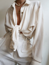 Load image into Gallery viewer, "Eva" ivory shirt