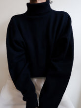 Load image into Gallery viewer, "Navy" cashmere