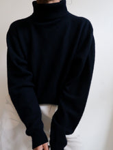 Load image into Gallery viewer, "Navy" cashmere