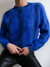 Load image into Gallery viewer, "Cobalt" knitted jumper