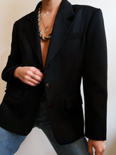 Load image into Gallery viewer, Black blazer