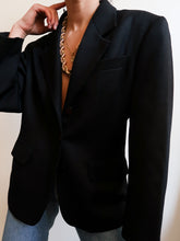 Load image into Gallery viewer, Black blazer
