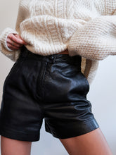 Load image into Gallery viewer, leather shorts