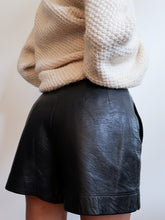 Load image into Gallery viewer, leather shorts