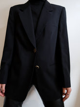 Load image into Gallery viewer, DELMOD black blazer