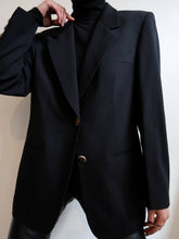 Load image into Gallery viewer, DELMOD black blazer