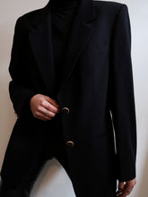 Load image into Gallery viewer, DELMOD black blazer