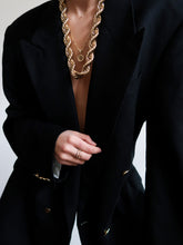 Load image into Gallery viewer, "Lena" black blazer