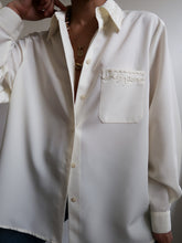 Load image into Gallery viewer, "Nina" ivory shirt
