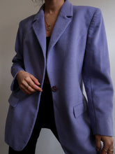 Load image into Gallery viewer, "Orchid' cashmere blazer DESTOCK