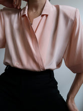 Load image into Gallery viewer, “Nude” silk shirt DESTOCK