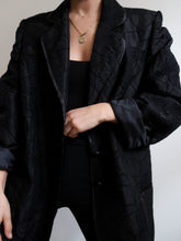 Load image into Gallery viewer, "Gloria" black blazer