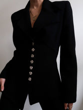 Load image into Gallery viewer, "Coco" black vest