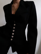 Load image into Gallery viewer, "Coco" black vest
