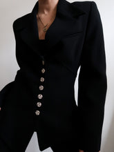 Load image into Gallery viewer, "Coco" black vest