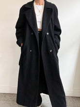 Load image into Gallery viewer, “Eva” Black coat