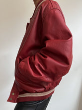 Load image into Gallery viewer, Teddy leather jacket