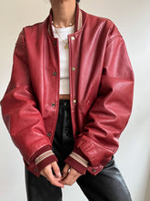 Load image into Gallery viewer, Teddy leather jacket
