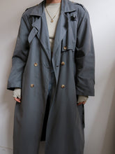Load image into Gallery viewer, "Storm" trench coat