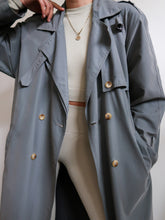 Load image into Gallery viewer, "Storm" trench coat