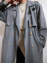 Load image into Gallery viewer, "Storm" trench coat