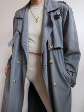 Load image into Gallery viewer, "Storm" trench coat