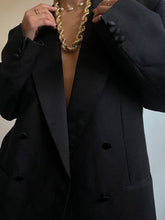 Load image into Gallery viewer, Smoking black blazer