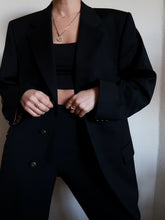 Load image into Gallery viewer, PIERRE CARDIN black blazer