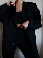 Load image into Gallery viewer, PIERRE CARDIN black blazer