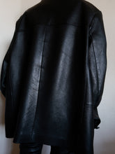 Load image into Gallery viewer, "Mia" Black leather jacket