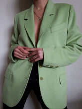 Load image into Gallery viewer, "Pistachio" green blazer