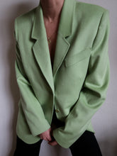 Load image into Gallery viewer, "Pistachio" green blazer