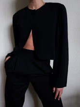 Load image into Gallery viewer, "Giovanna" black bolero