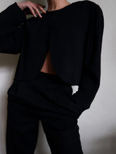 Load image into Gallery viewer, "Giovanna" black bolero