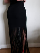 Load image into Gallery viewer, "Rosalia" black dress