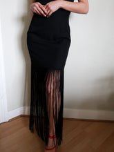 Load image into Gallery viewer, "Rosalia" black dress