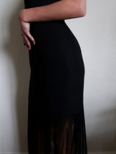 Load image into Gallery viewer, "Rosalia" black dress