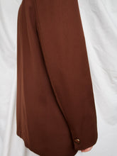 Load image into Gallery viewer, "Emma" brown blazer