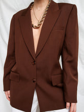 Load image into Gallery viewer, "Emma" brown blazer