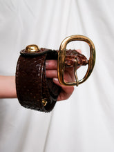 Load image into Gallery viewer, Vintage snake belt