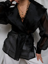 Load image into Gallery viewer, "Safia" organza shirt
