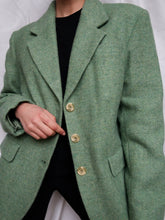 Load image into Gallery viewer, "Noor" green blazer