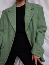 Load image into Gallery viewer, "Noor" green blazer