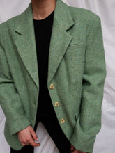 Load image into Gallery viewer, "Noor" green blazer