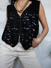 Load image into Gallery viewer, "Aba" sequin vest
