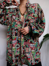 Load image into Gallery viewer, "Callypso" silk shirt